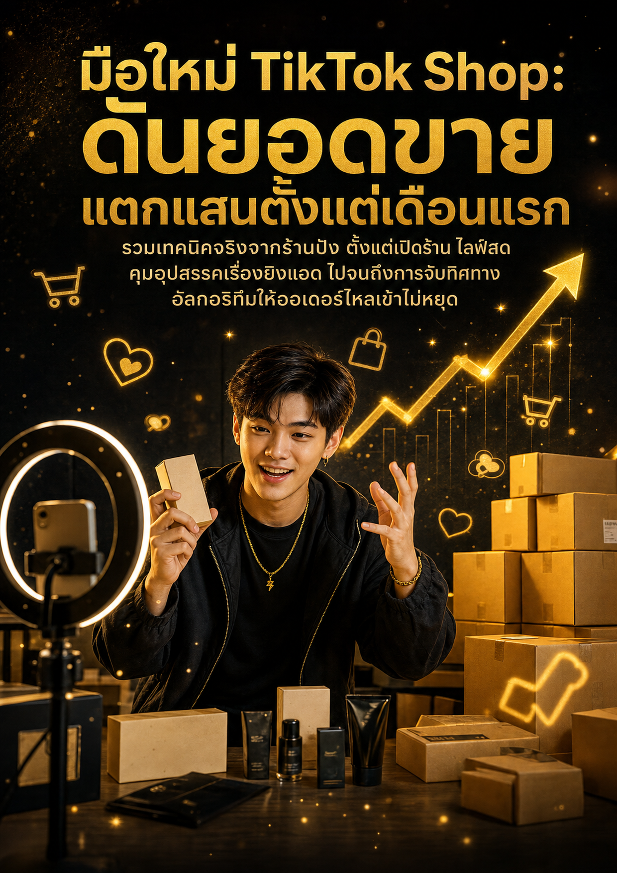 มือใหม่ TikTok Shop: ดันยอดขายแตกแสนตั้งแต่เดือนแรก