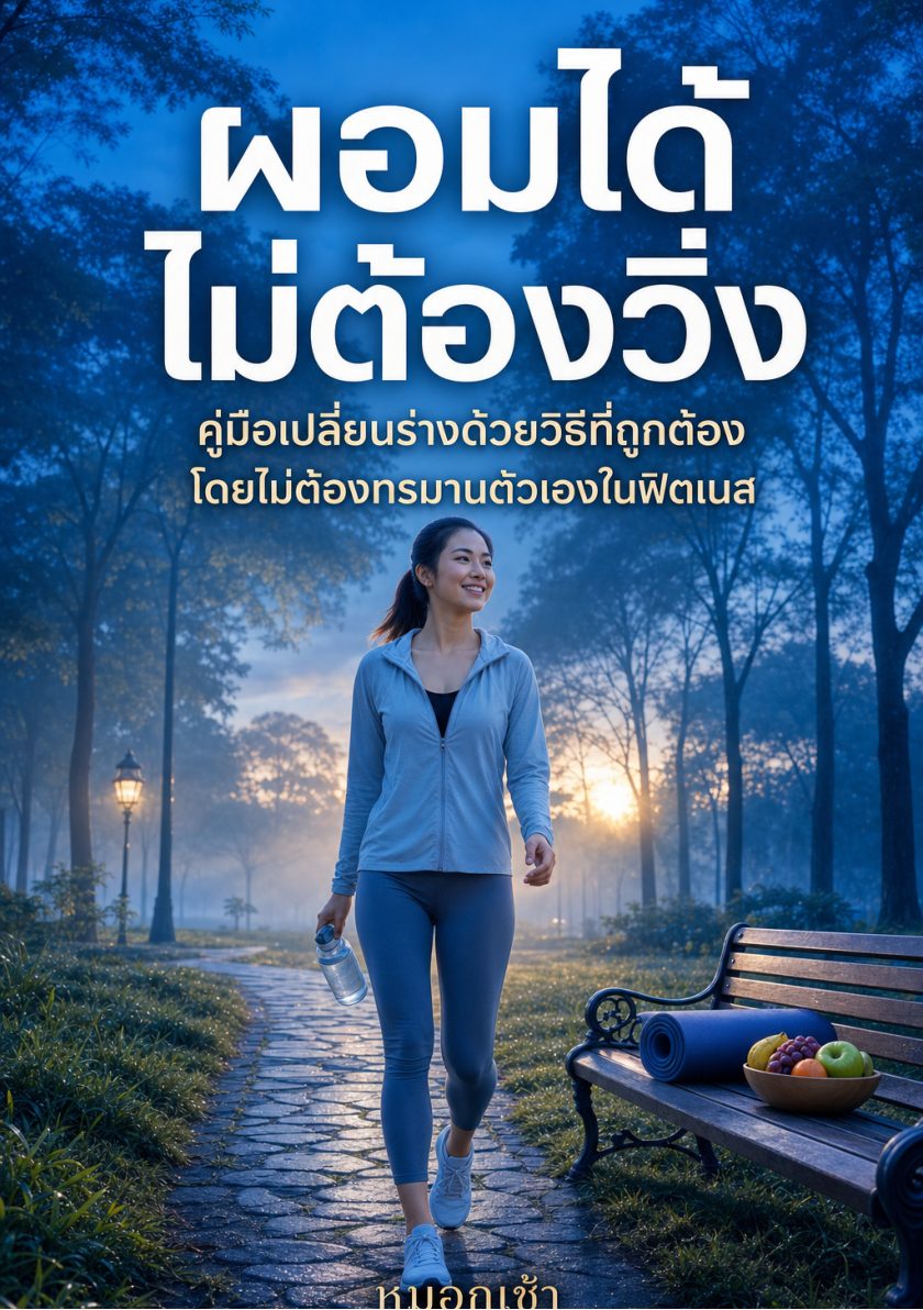ผอมได้ ไม่ต้องวิ่ง — หน้าตัวอย่าง 1