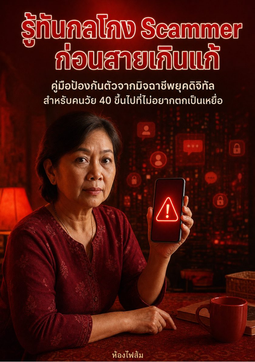 รู้ทันกลโกง Scammer ก่อนสายเกินแก้ — หน้าตัวอย่าง 1